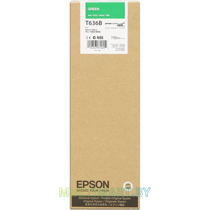 Картридж Epson C13T636B00